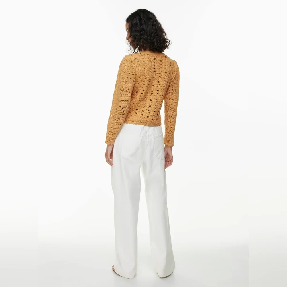 Wilfred Splendour Cardigan in Apricot Peach - Size S - Picture 5 of 12